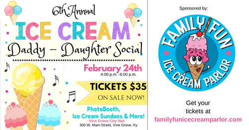 daddy daughter father daughter ice cream social